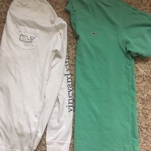 VV white sz adult S and Green sz 18